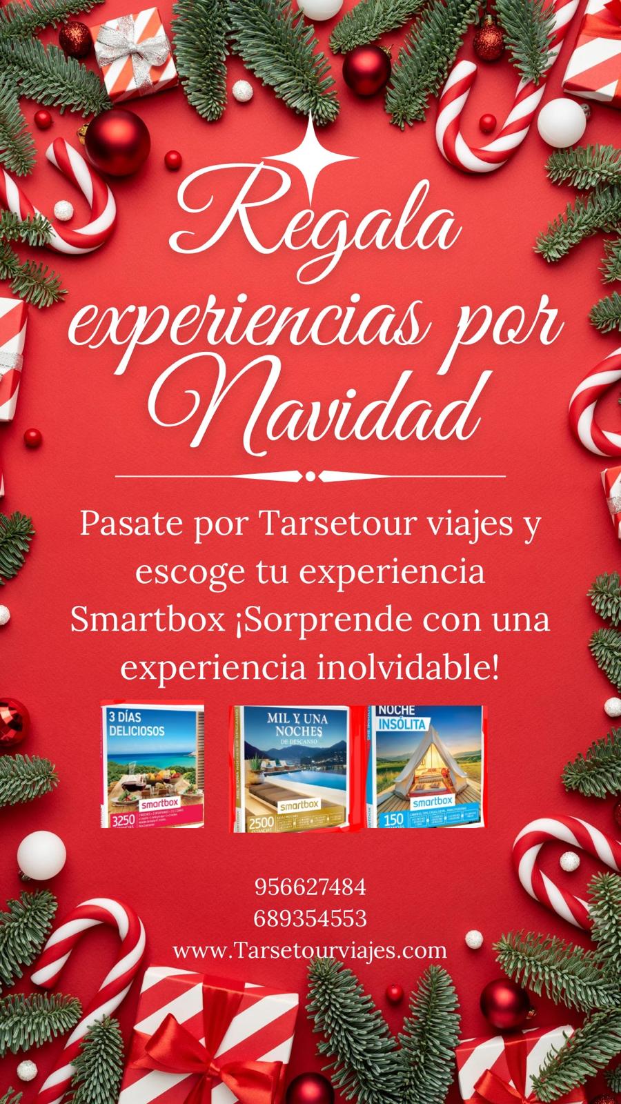 Regala experiencias por Navidad