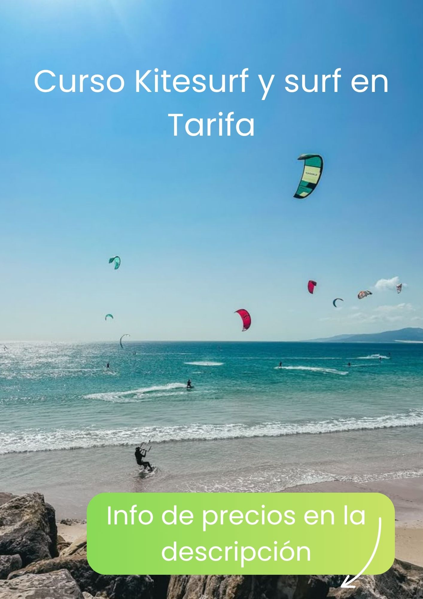 Curso Kitesurf y surf en Tarifa